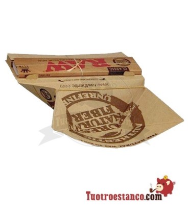 110mm King Size Artisan RAW Papier + Spitzen