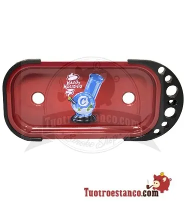 Rollende Konsole Bong Rot