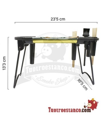 Bong Rouge Console Roulante