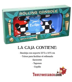 Rollende console schildert schilderijen