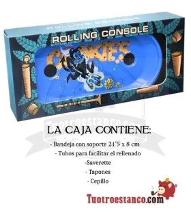 Rollende Konsole Blauer Dämonenkeks