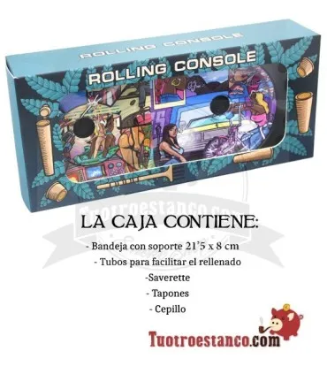 Rolling Console Girl Beach