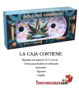 Consolle Rotabile Pink Leaf 420