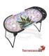 Console roulante Pink Leaf 420