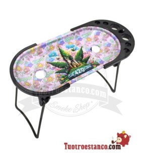 Consola Rolante Pink Leaf 420