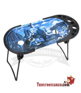 Rolling Console Paisaje Azul