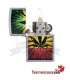 Foglia Zippo Rastafari