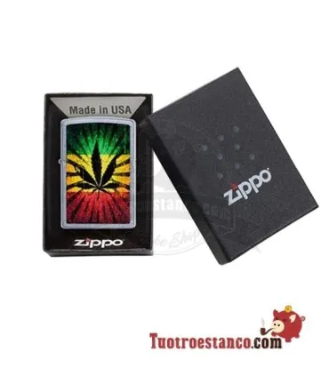 Feuille rastafari de Zippo