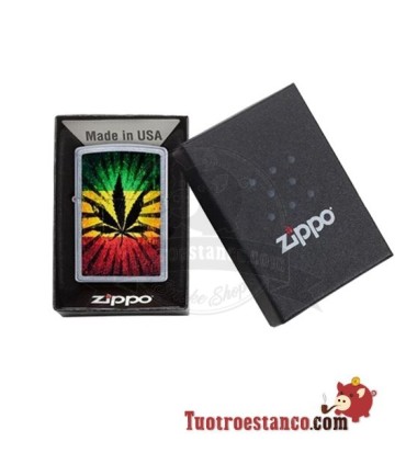 Zippo Rastafari Leaf