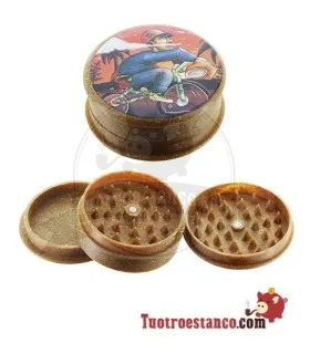 Beuz Bike Hemp Grinder 3 parts 50 mm