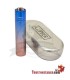 Clipper Metálico Azul Amanhecer + Caixa Metálica
