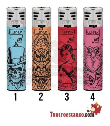 Clipper Jet Flame Passion Tattoo