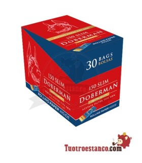 Filtros Doberman slim 6mm + librito - 30 bolsas