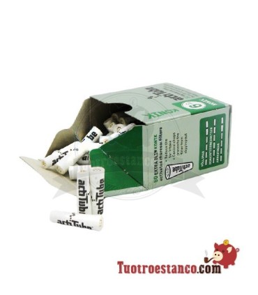 Filtros de carbón Actitube KONIK de 6 mm 50 unidades