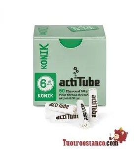 Actitube KONIK filter case of 6 mm 50 ud - 10 boxes