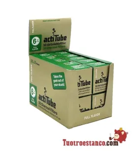 Boîtier de filtre Actitube EXTRA SLIM Full Flavor 10 ud - 20 boîtes