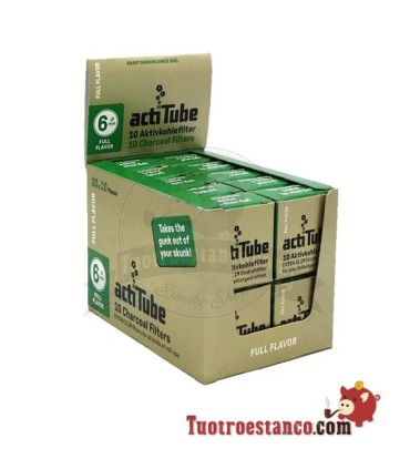 Estuche Actitube 6mm 10 unidades