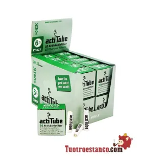KONIK Actitube 6mm filter case of 10 pcs - 20 boxes