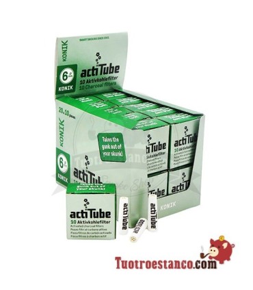 Estuche Actitube 6mm KONIK 10 unidades