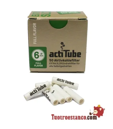Custodia per filtro completo Actitube EXTRA SLIM 50 ud - 10 scatole