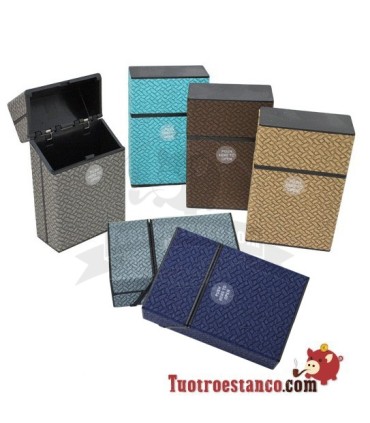 Garrafa de palha tecido plástico 20 cig