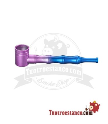 Pipa High Champ in metallo gradiente 11 cm