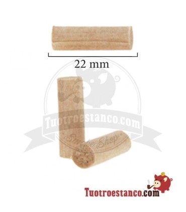 Filtros orgánicos Natur 6 mm Extra Long 180 filtros - 16 bolsas