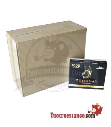 Tubos Doberman King Size 1000 tubos - 10 cajitas (cajón)