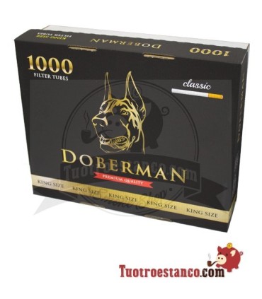 King Size Doberman Tubes 1000 buizen