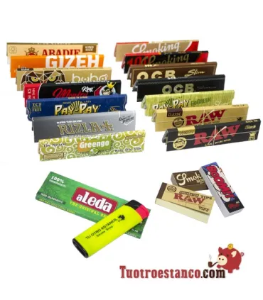 BoxPack Papel King Size + Caixa Rolls