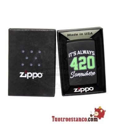 Zippo 420 da qualche parte
