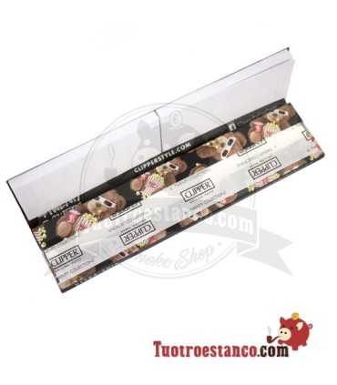 Papel Clipper Cinema Animals King Size + Tips