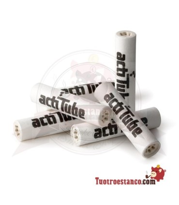 Actitube Slim Aktivkohlefilter mit vollem Geschmack 50 Filter