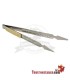 Pinzas de metal y madera para cachimba de 32 cm