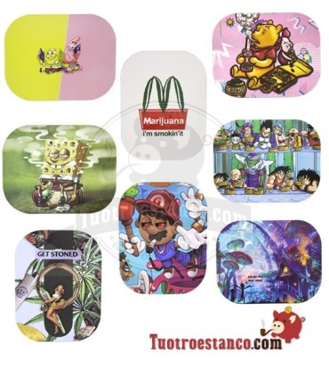 Magnetische Deckel für ein 18x14 cm großes Tablett