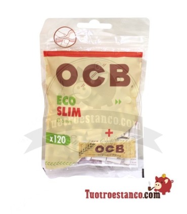 Filtros OCB Orgánicos de 6 mm + papel