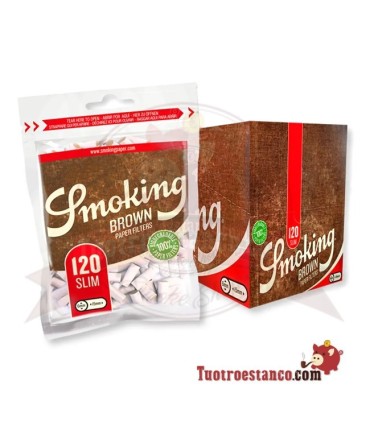 copy of 6mm Organic Smoking Filters - 10 sachets of 120 filters