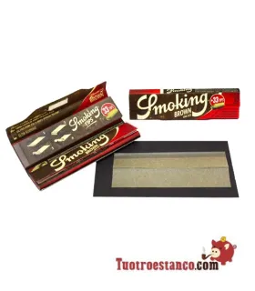 King Size Braun Smoking Papier + Spitzen