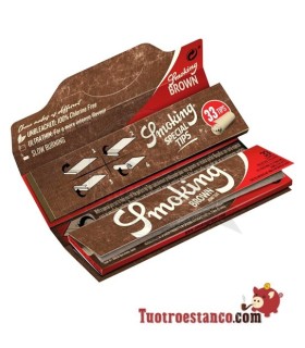 Tuxedo Brown King Size Papieren Etui + Tips - 24 boekjes