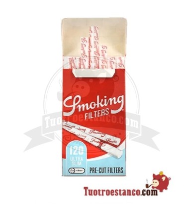 Les filtres Smoking pré-coupé 5.7 mm - 20 boîtes de 120 filtres