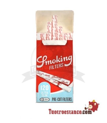 Les filtres Smoking pré-Coupé 5.7 mm 120 filtres