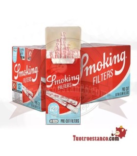 copy of Filtros Smoking pré-cortados de 5,7 mm - 20 caixas de 120 filtros