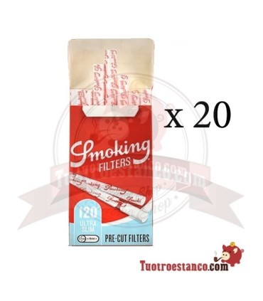 copy of Les filtres Smoking pré-coupé 5.7 mm - 20 boîtes de 120 filtres