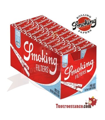 copy of Filtros Smoking pré-cortados de 5,7 mm - 20 caixas de 120 filtros