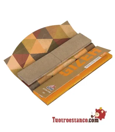 Organic Giza Paper King Size Slim 107mm + Tipps – 25 Broschüren