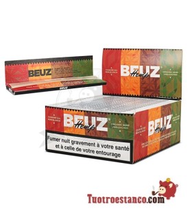 Papel Beuz Cañamo orgánico King Size 110 mm - 50 libritos