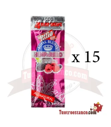 copy of Papier Royal Blunt Chanvre saveur des Fruits de la Forêt - 4u