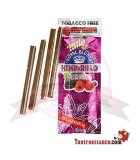 copy of Papel Royal Blunt de Cañamo sabor Frutas del Bosque - 4u