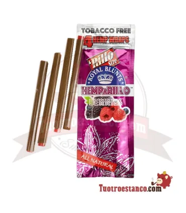 copy of Papier Royal Blunt Chanvre saveur des Fruits de la Forêt - 4u