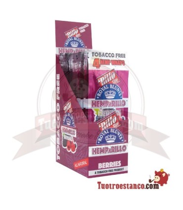 Royal Blunt Hanfpapier Beerengeschmack - 4u